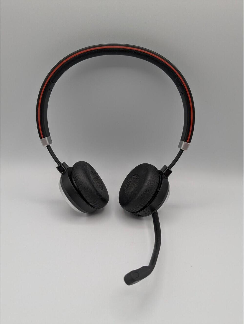 Jabra Evolve 65 MS Wireless Stereo Headset with USB Adapter and Charging Cord